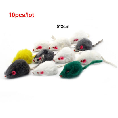 Soft Fleece False Mouse Cat Toy