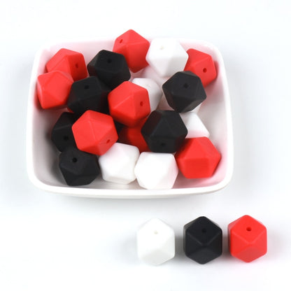 Hexagon Beads Silicone Baby