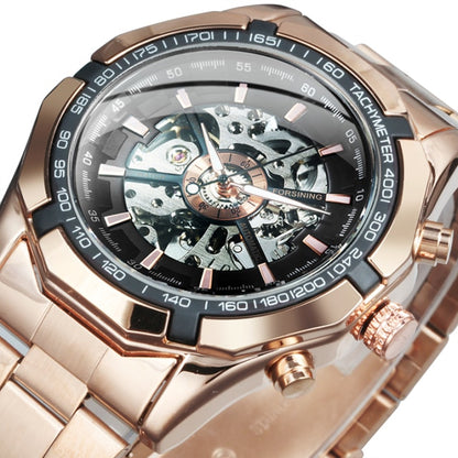 Skeleton Automatic Mechanical Watch Gold