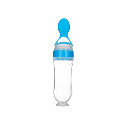 Baby Spoon Bottle Feeder Dropper Silicone Spoons