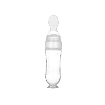 Baby Spoon Bottle Feeder Dropper Silicone Spoons