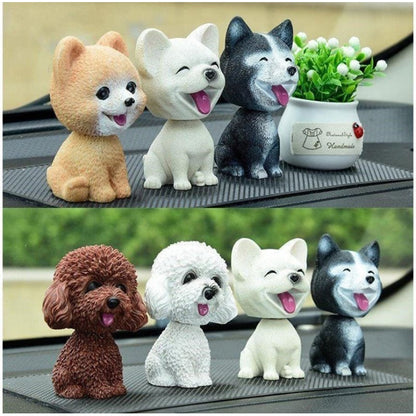 Husky Teddy Pomeranian Car