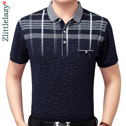 Polo Shirt Men Short Sleeve