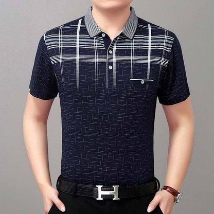 Polo Shirt Men Short Sleeve