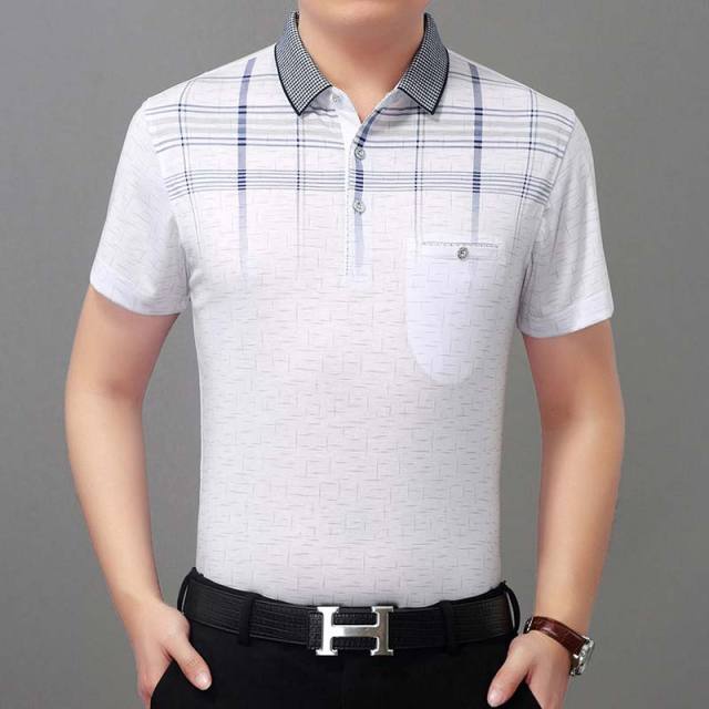 Polo Shirt Men Short Sleeve