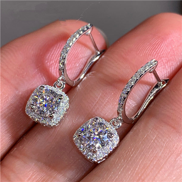 Versatile Classic Design Round Dangle Earring