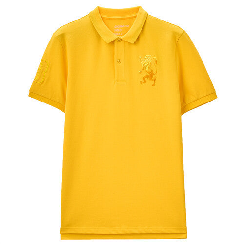 Embroidery Short Sleeve Polo Shirt