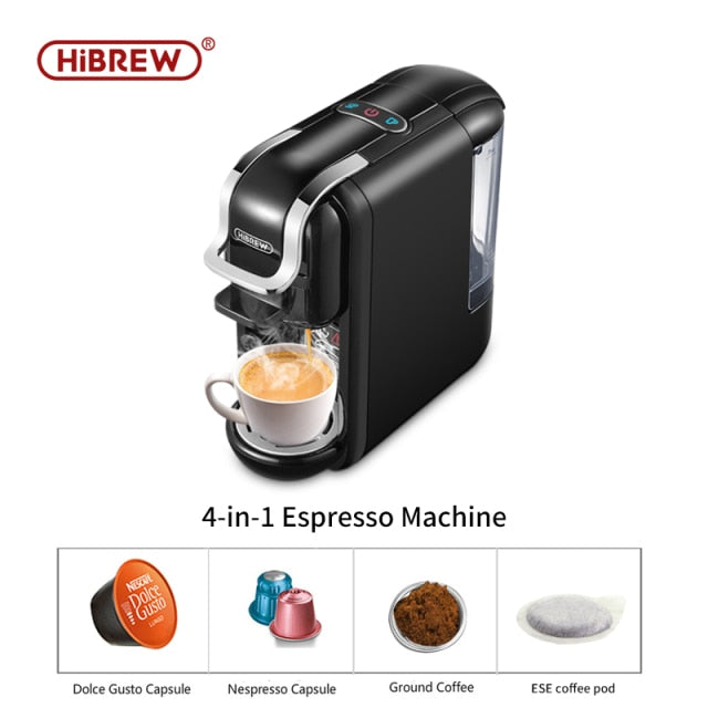 Coffee Machine 19 Bar 4 in1 Multiple Capsule