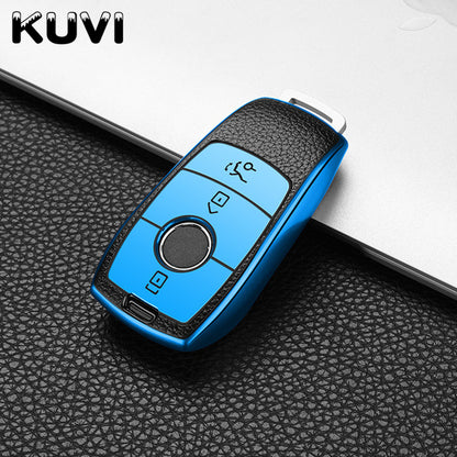 Leather TPU Car Key Fob Case Cover Protector