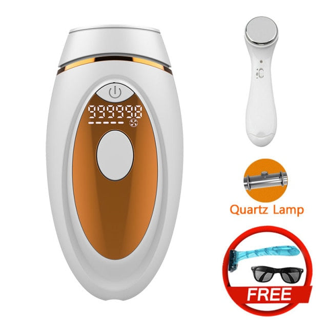 Flashes IPL Epilator LCD Laser Hair Removal