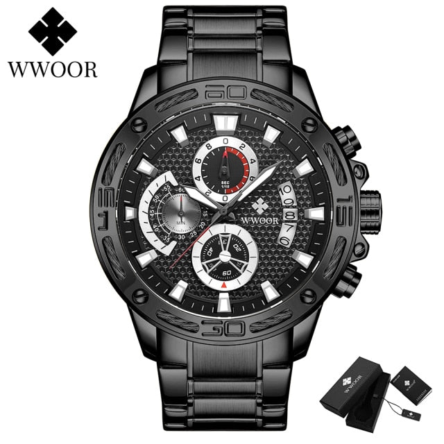 Top Brand Luxury Gold Full Steel Quartz Watch