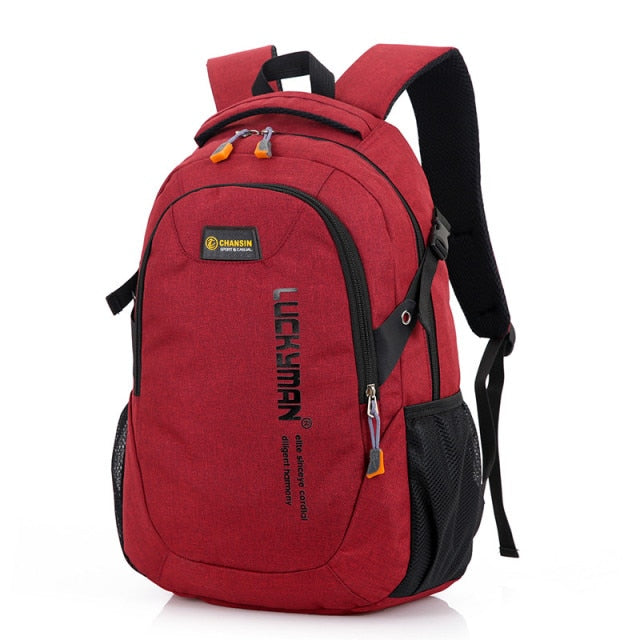 Backpack Bag Male Polyester Laptop