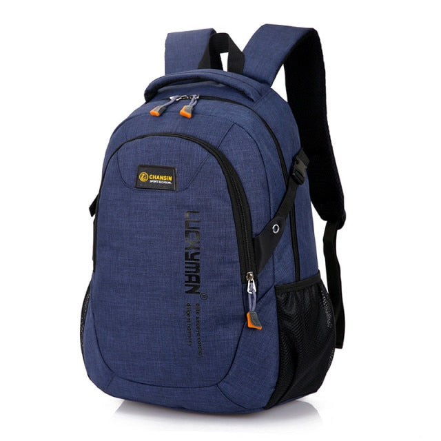 Backpack Bag Male Polyester Laptop