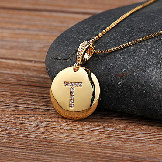 Initial Letter Necklace