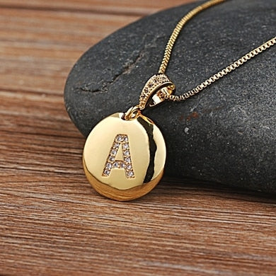 Initial Letter Necklace