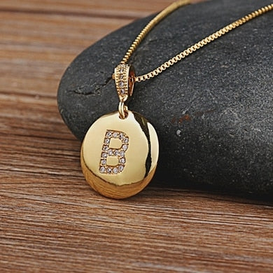 Initial Letter Necklace