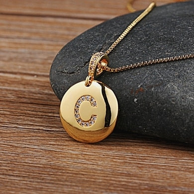 Initial Letter Necklace