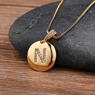 Initial Letter Necklace