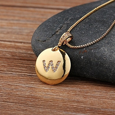 Initial Letter Necklace