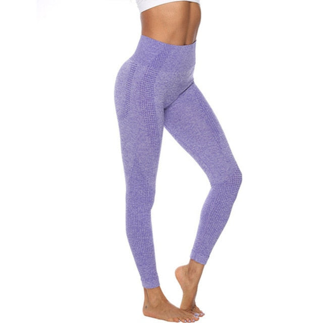 High Waist Seamless Leggings Push Up