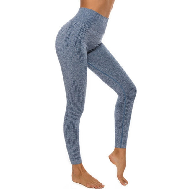 High Waist Seamless Leggings Push Up