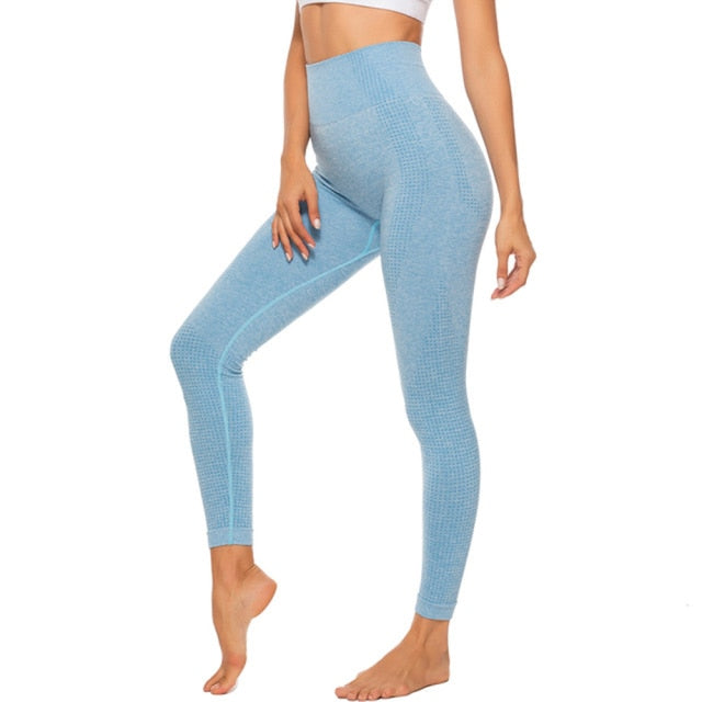 High Waist Seamless Leggings Push Up