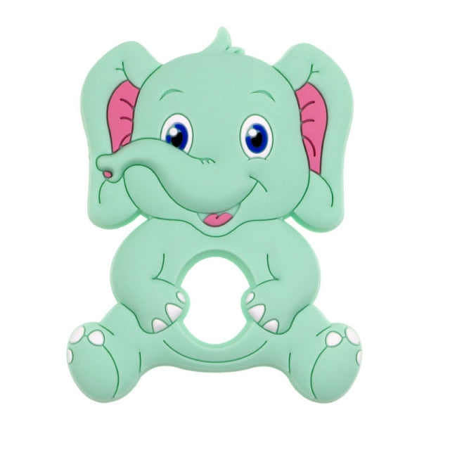 Cartoon Animal Dinosaur Baby Silicone