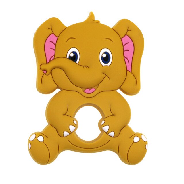 Cartoon Animal Dinosaur Baby Silicone