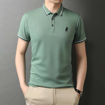 Top Grade Designer Logo Brand Summer Polo Shirt