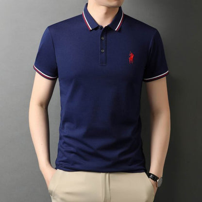 Top Grade Designer Logo Brand Summer Polo Shirt