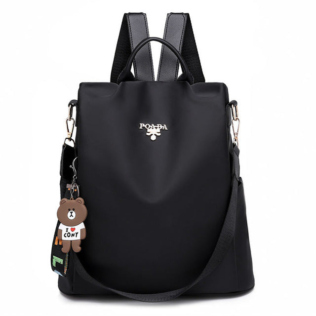 Oxford Women Backpack Fashion Anti-theft