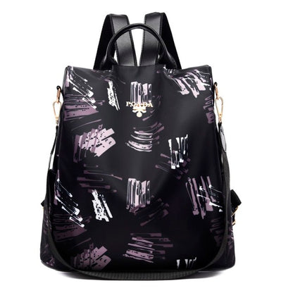 Oxford Women Backpack Fashion Anti-theft