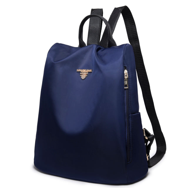 Oxford Women Backpack Fashion Anti-theft