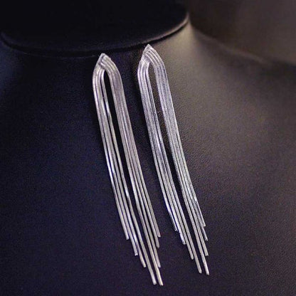 Long Tassel Earrings