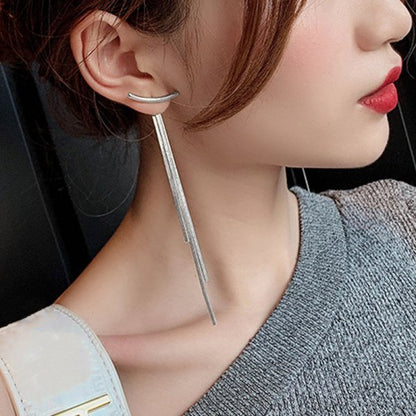 Long Tassel Earrings