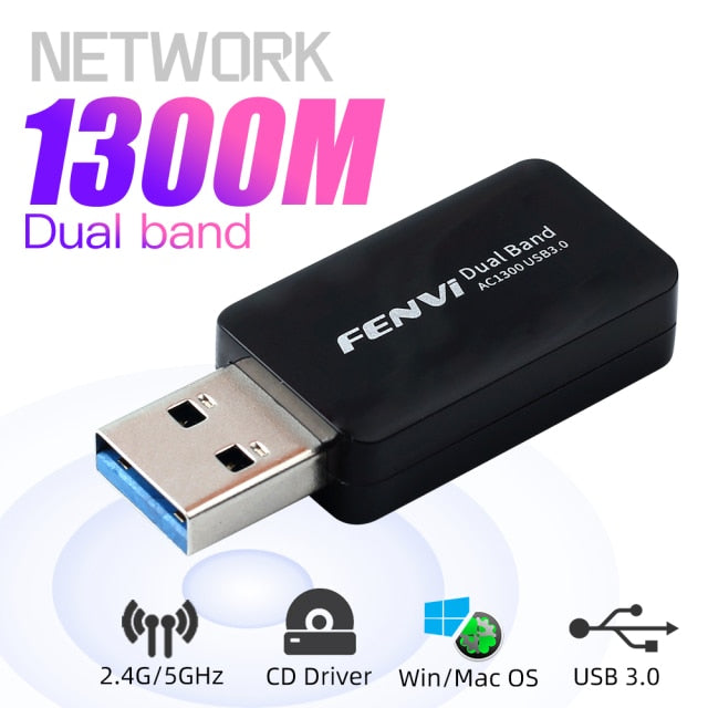 Dual Band 1200 Mbps USB