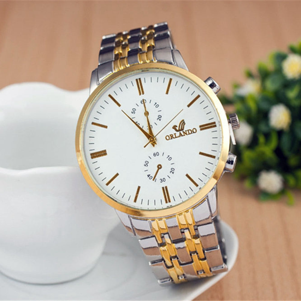 business watch alloy quartz watch