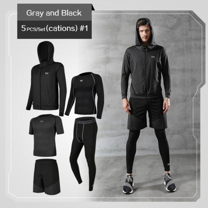 Tracksuit Gym Fitness Compression Sports