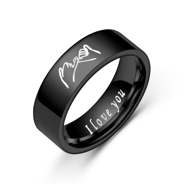 Stainless Steel Ring Silver Color