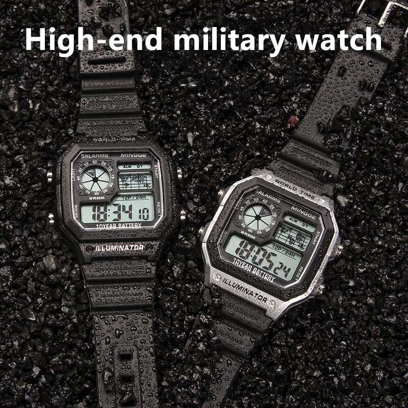 Military Digital Watch