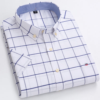 Oxford Short Sleeve Summer Casual Shirts