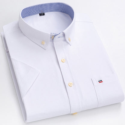 Oxford Short Sleeve Summer Casual Shirts