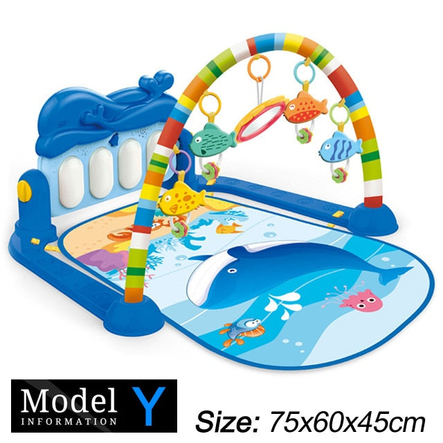 Play Mat With Piano Keyboard Baby