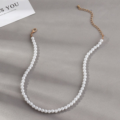 Vintage Style Simple Pearl Chain