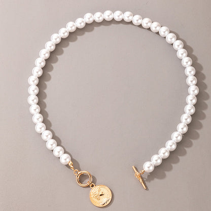 Vintage Style Simple Pearl Chain