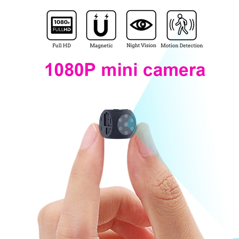 Portable Mini Camera with Night Vision