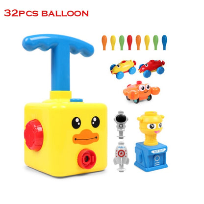 New Power Balloon Car Toy Inertial Power