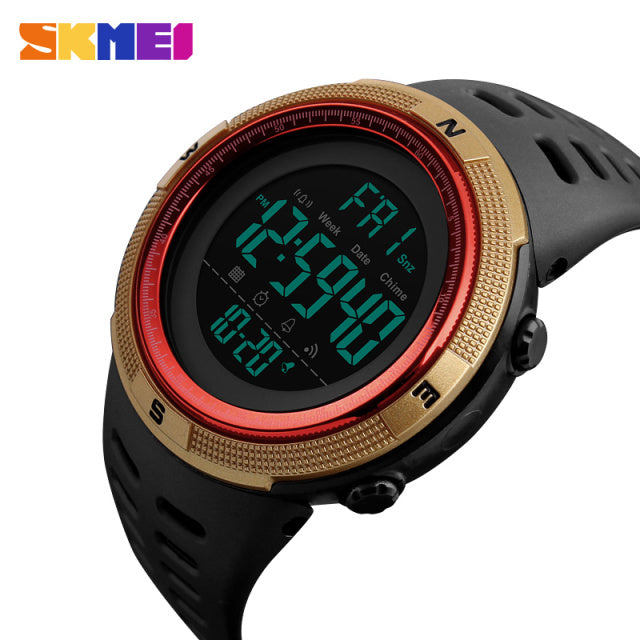 Sports Watches Fashion Countdown Waterproof