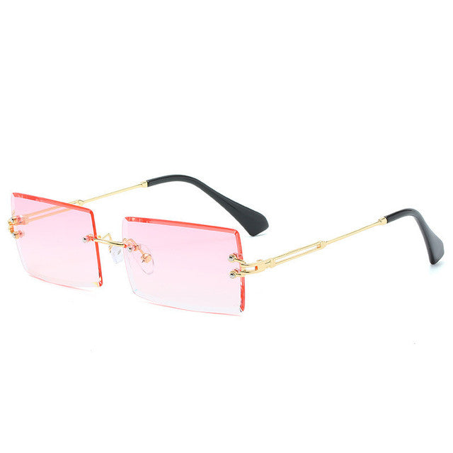 Trendy Fashion Rimless Sunglasses