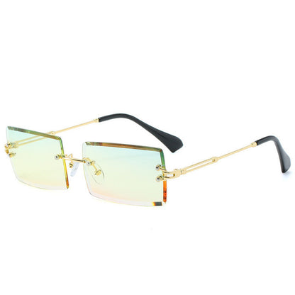 Trendy Fashion Rimless Sunglasses